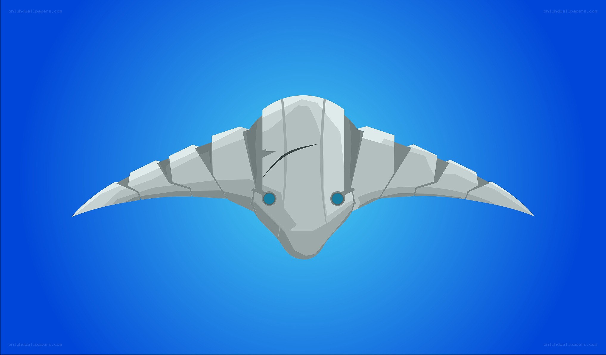 silver robotic bird
