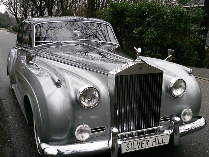 Silver Rolls-Royce Car — Calm