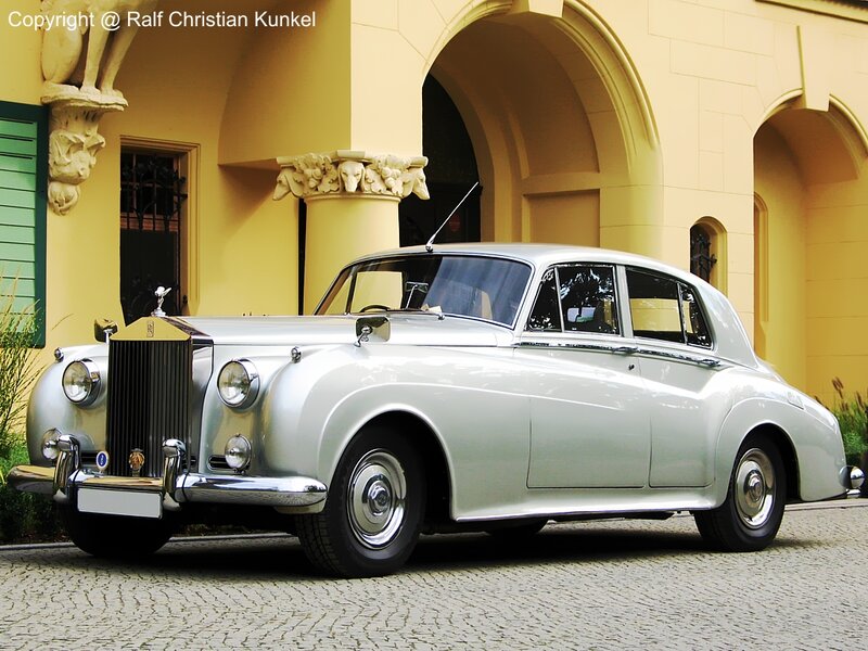 Silver Rolls-Royce Car — Serene