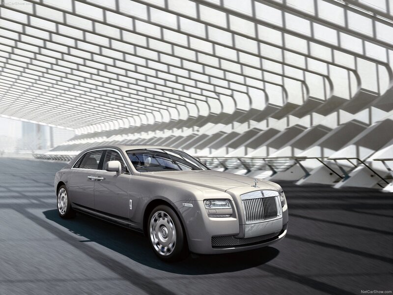 Silver Rolls-Royce Ghost — Modern