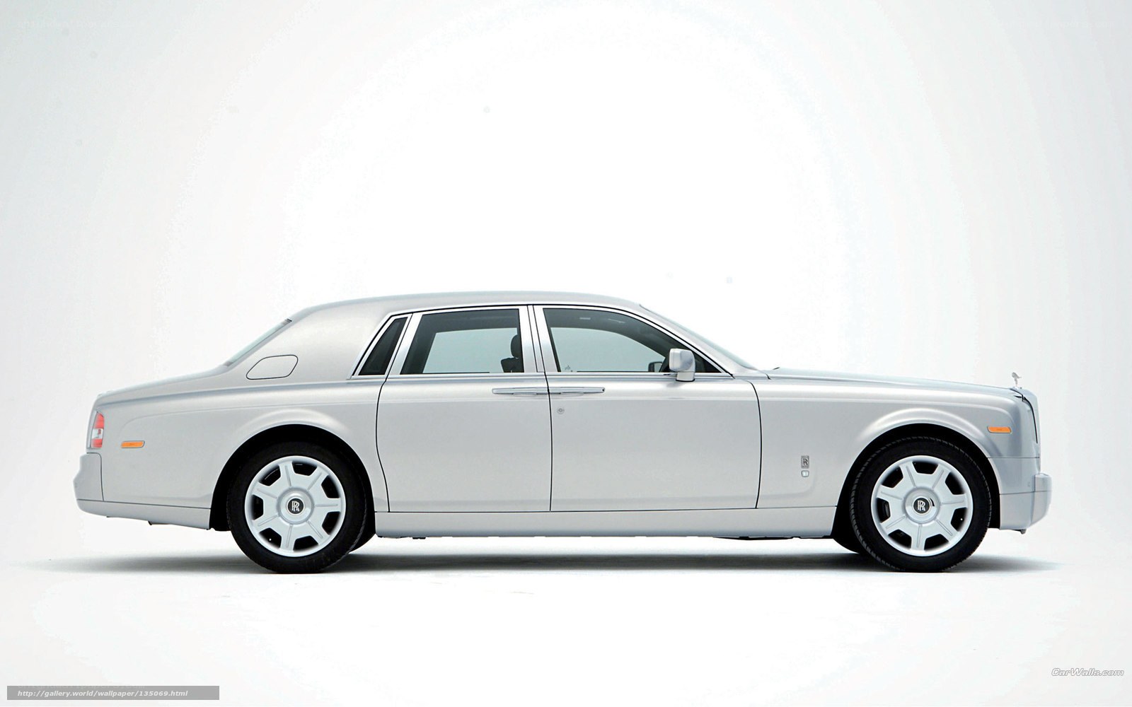silver rolls-royce phantom
