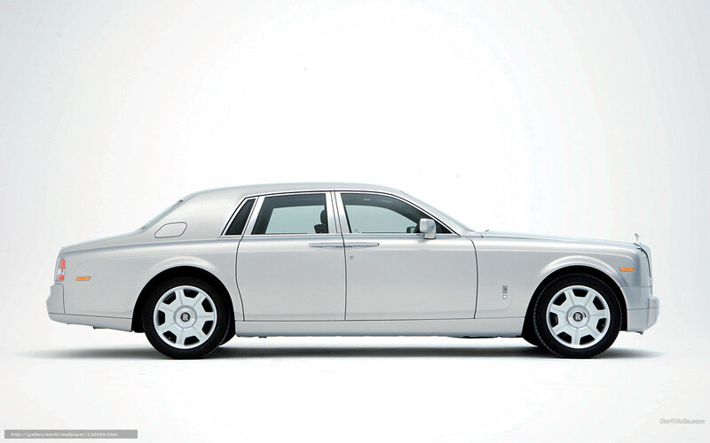 Silver Rolls-Royce Phantom — Neutral, Photograph