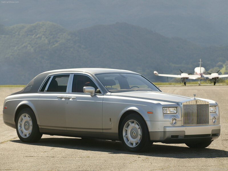 Silver Rolls-Royce Phantom — Serene, Afternoon