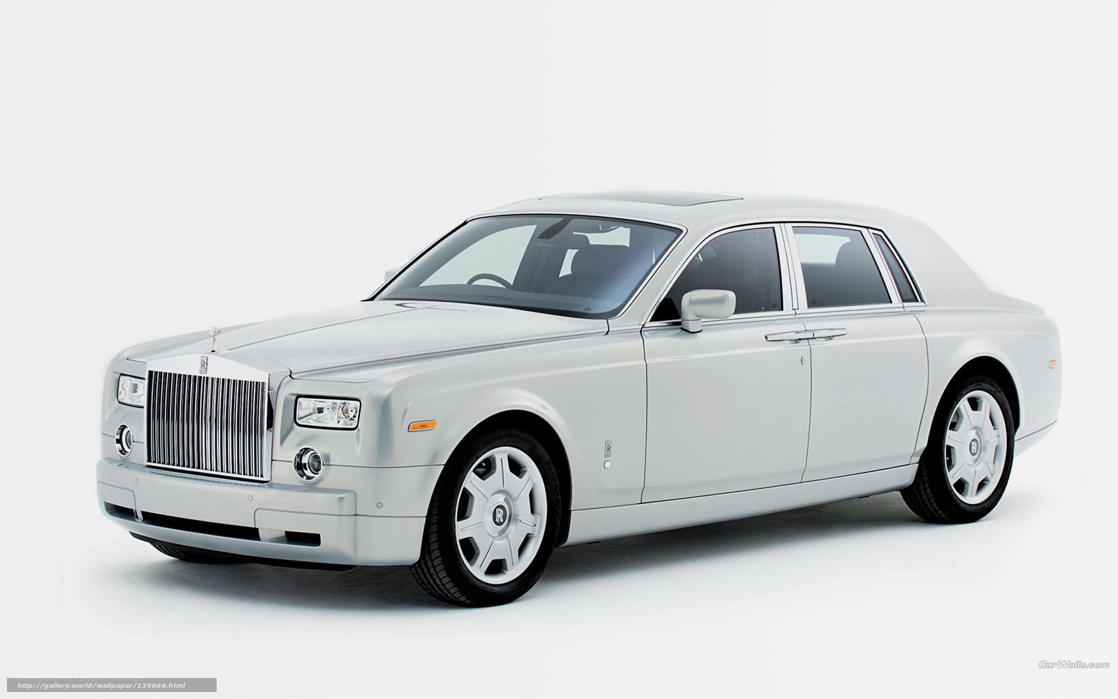 silver rolls-royce phantom