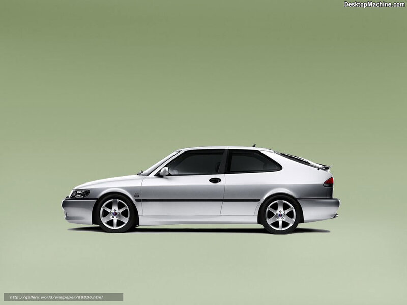 silver saab 9-3 hatchback