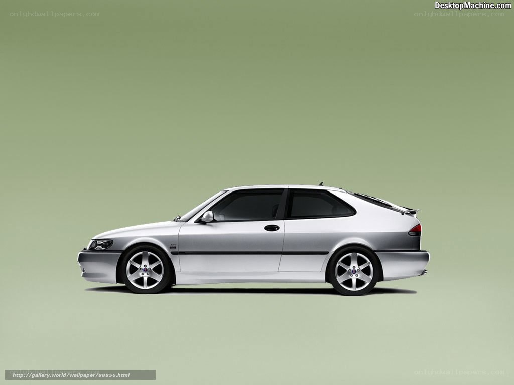 silver saab 9-3 hatchback