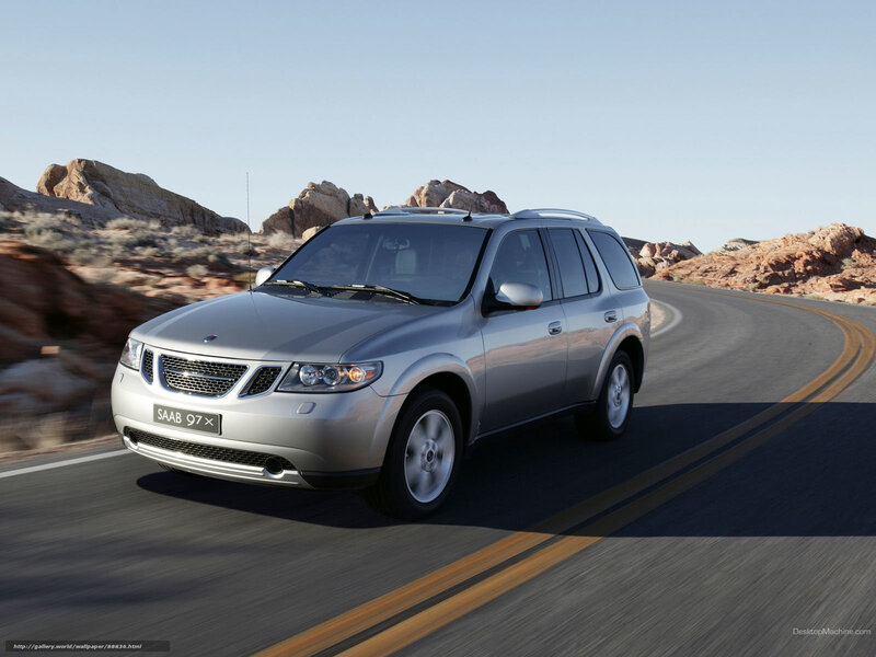 Silver Saab 9-7x — Dynamic
