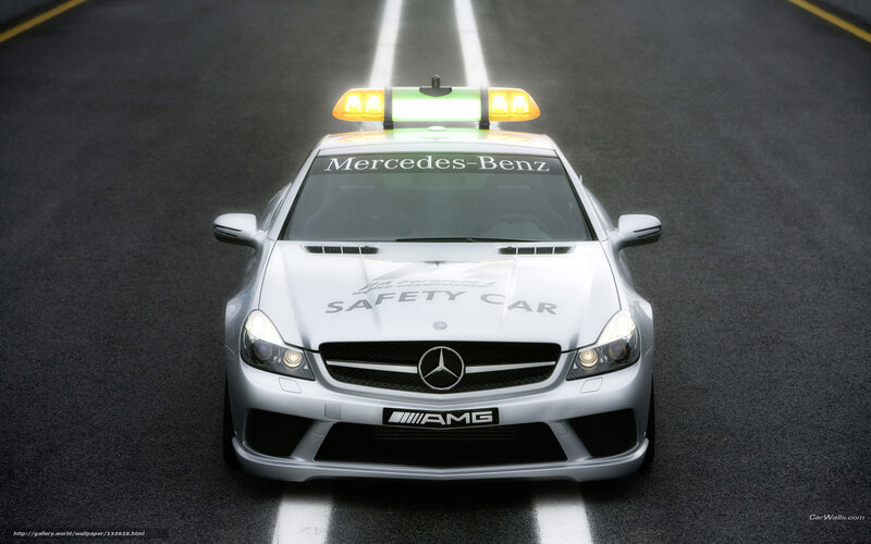 Silver Safety Car — Dramatic, Photograph, Road