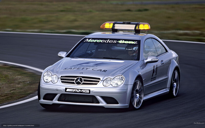 Silver Safety Car — Dynamic, Afternoon