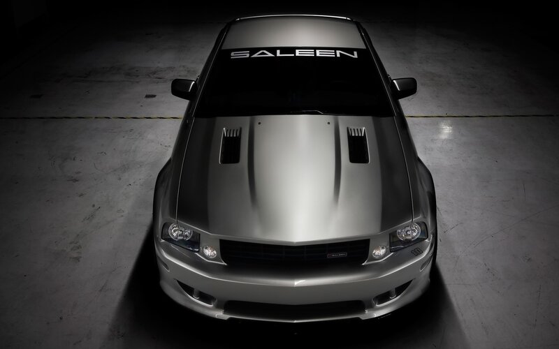 Silver Saleen Car — Gray