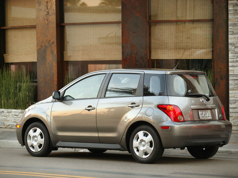 Silver Scion Xa Hatchback