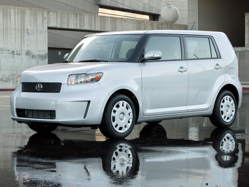 Silver Scion XB Car