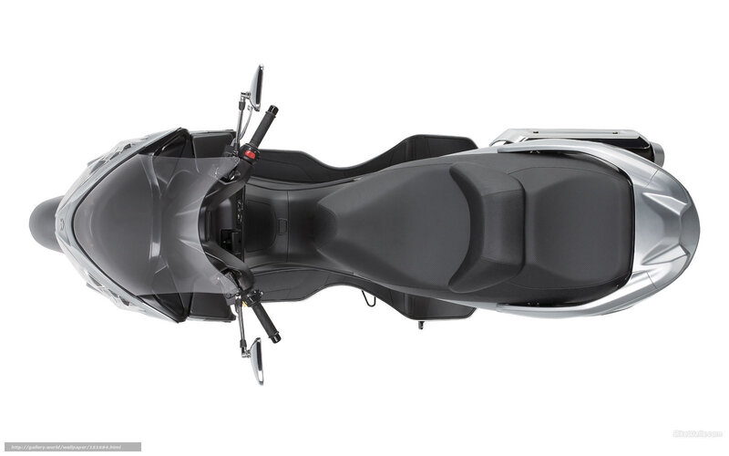 Silver Scooter — Black