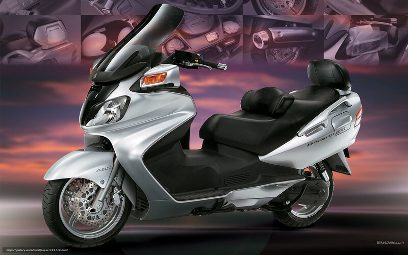 Silver Scooter — Dramatic