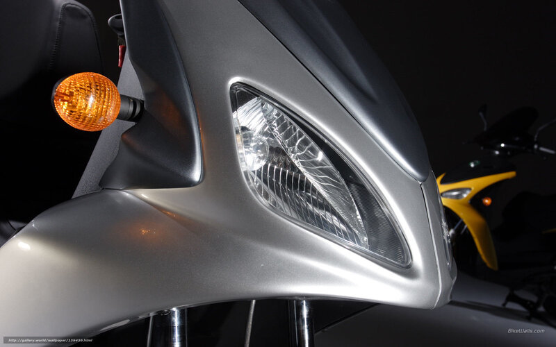 Silver Scooter Front