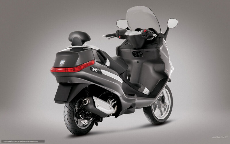 Silver Scooter — Gray, Neutral, Photograph, Rear Seat