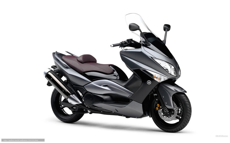silver scooter motorcycle