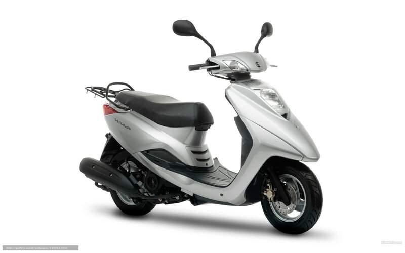 Silver Scooter — Neutral, Photograph, Seat, Mirrors
