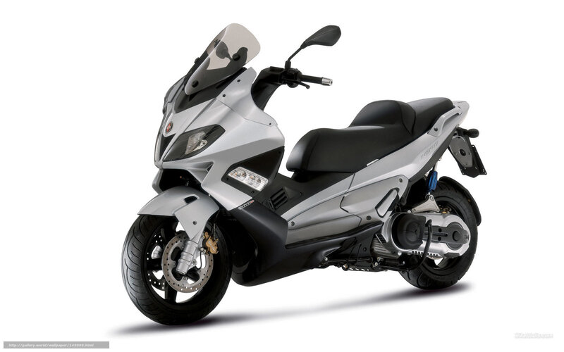 Silver Scooter — Neutral, Photograph, Windshield