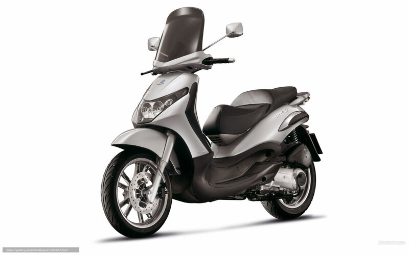 silver scooter with windscreen