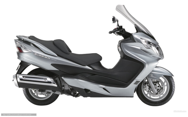 silver scooter with windscreen