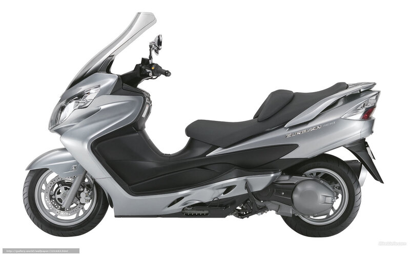 silver scooter with windscreen