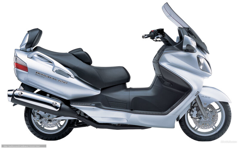 silver scooter with windscreen