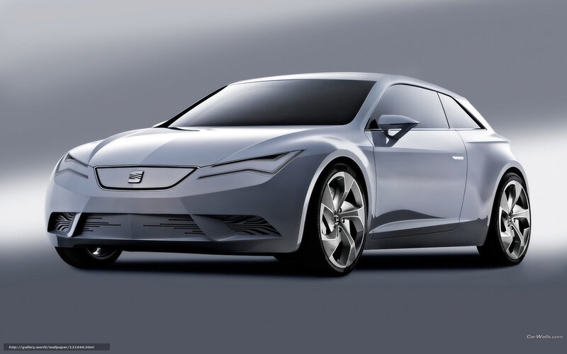 Silver SEAT concept car