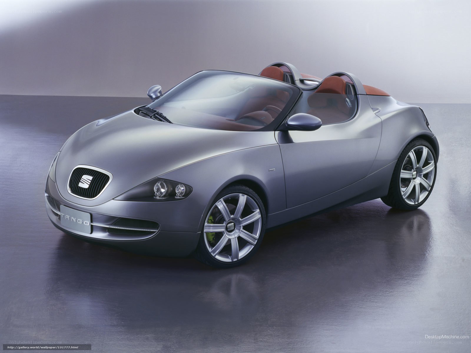 Silver SEAT Tango concept car