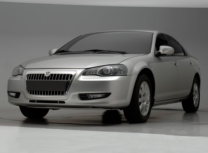silver sedan car