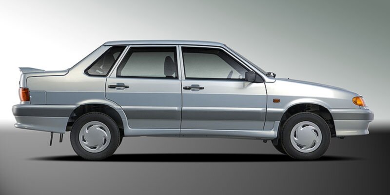 silver sedan car