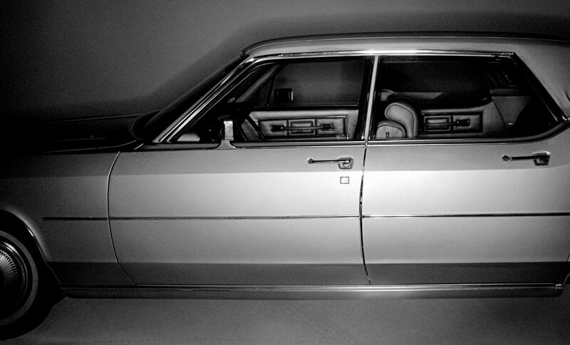 Silver Sedan Car — Black, Dramatic, Photograph, Car Door