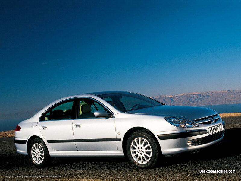 Silver Sedan Car — Blue, Serene