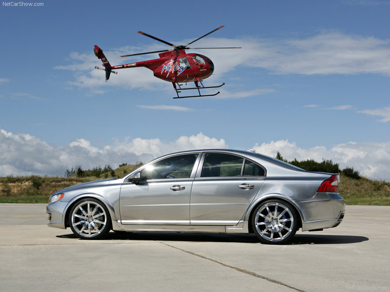 Silver Sedan Car — Dramatic, Afternoon