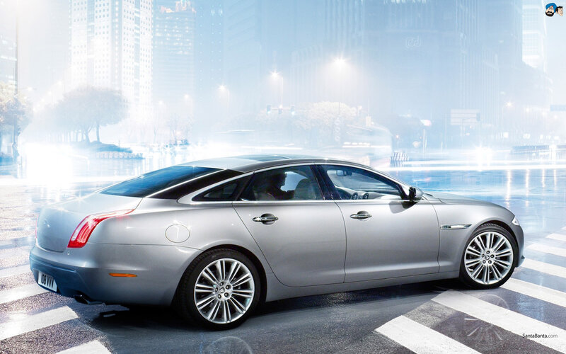 Silver Sedan Car — Dramatic, Night, Photograph, City