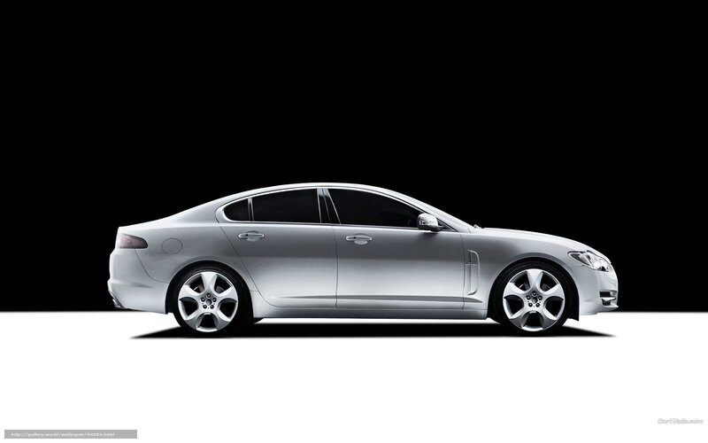 Silver Sedan Car — Dramatic, Photograph, Black Background, White Floor