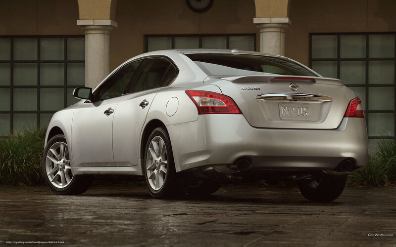 Silver Sedan Car — Dramatic, Photograph, Building