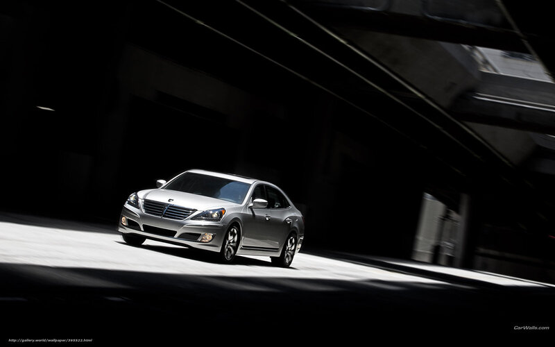 Silver Sedan Car — Dramatic, Photograph, Tunnel