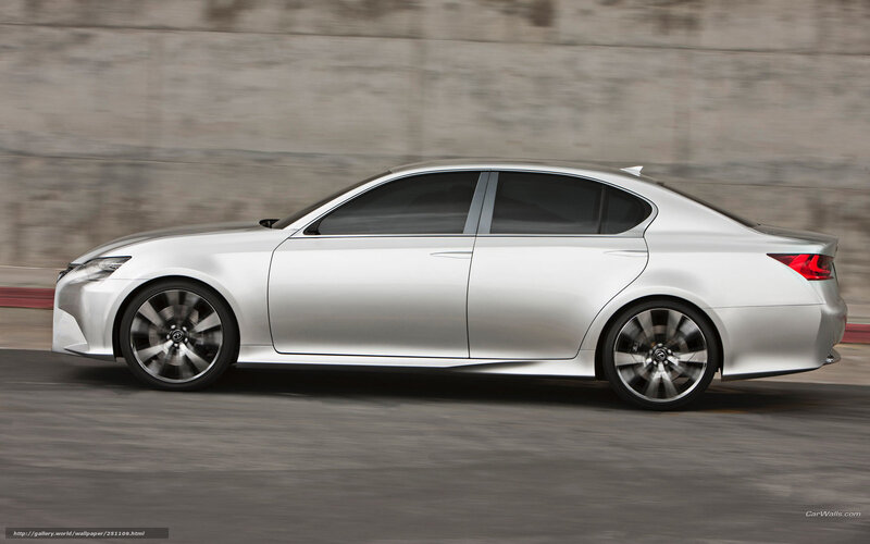 Silver Sedan Car — Dynamic, Photograph, Road, Wall