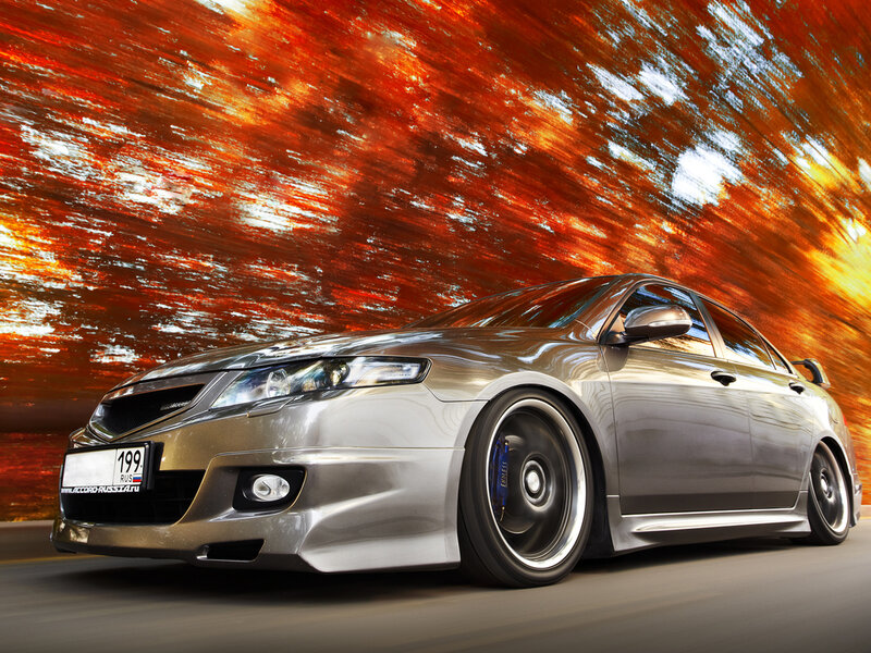 Silver Sedan Car — Dynamic, Photograph, Wheel