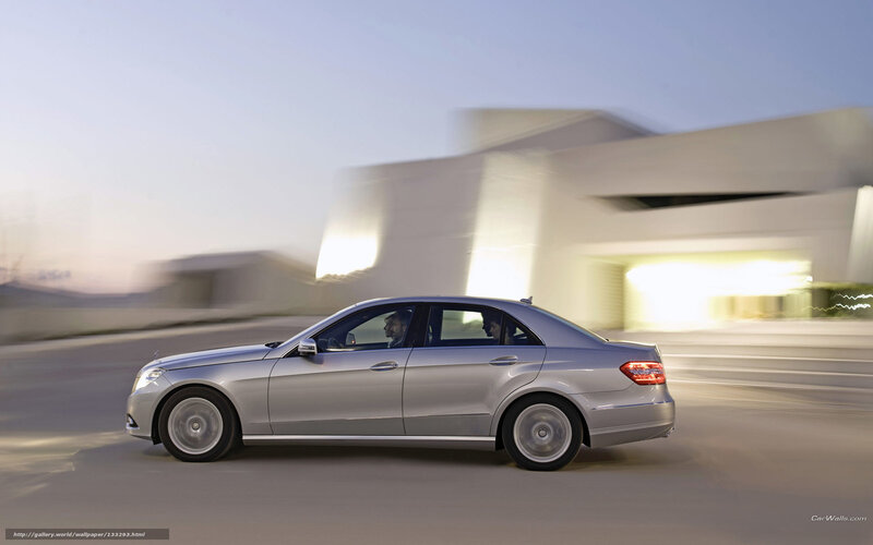 Silver Sedan Car — Dynamic, Sunset, Photograph, People