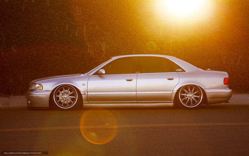 Silver Sedan Car — Gold