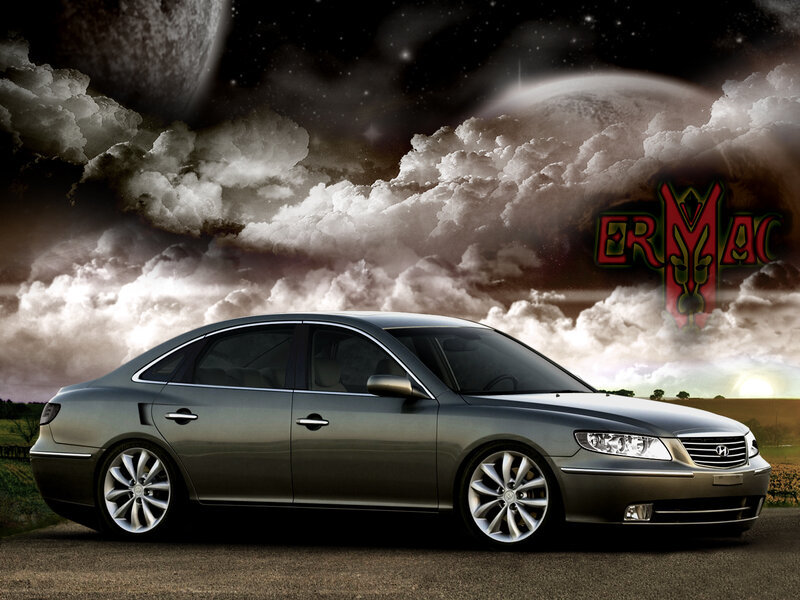 Silver Sedan Car — Gray, Dramatic, Night