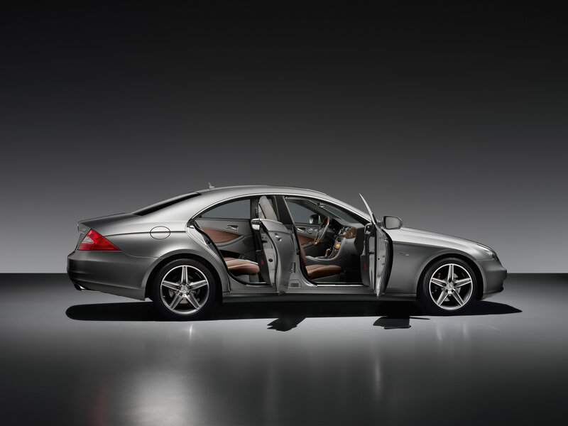 Silver Sedan Car — Gray, Dramatic, Photograph, Car Door
