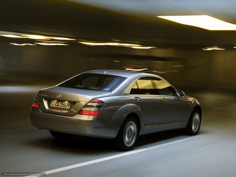 Silver Sedan Car — Gray, Dynamic, Photograph, Tunnel