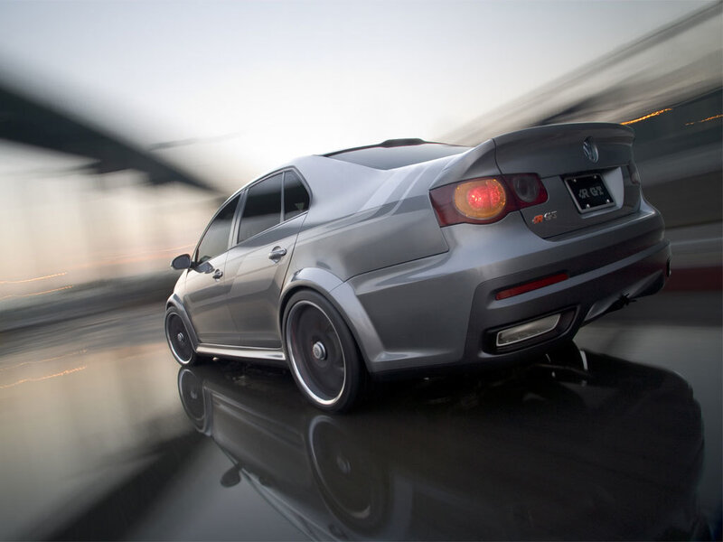 Silver Sedan Car — Gray, Dynamic, Sunset, Photograph, Road, Taillight