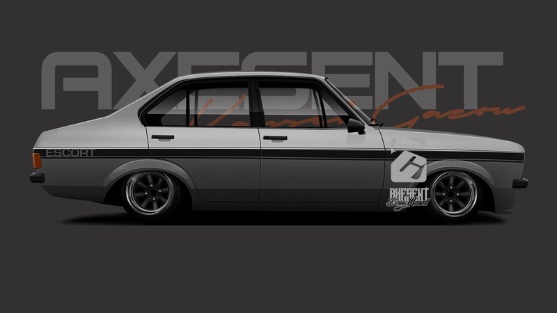 Silver Sedan Car — Gray, Neutral, Digital Art