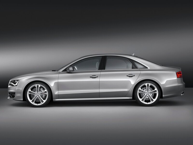 Silver Sedan Car — Gray, Wheels