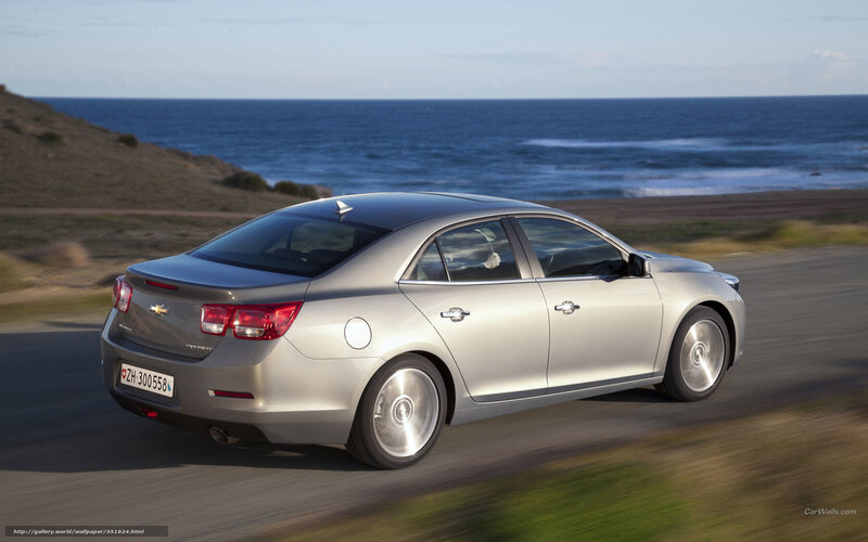Silver Sedan Car — Serene, Afternoon, Photograph, Ocean, Road, Hill