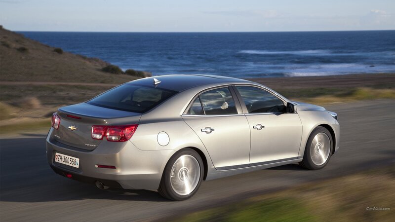 Silver Sedan Car — Serene, Afternoon, Photograph, Ocean, Road